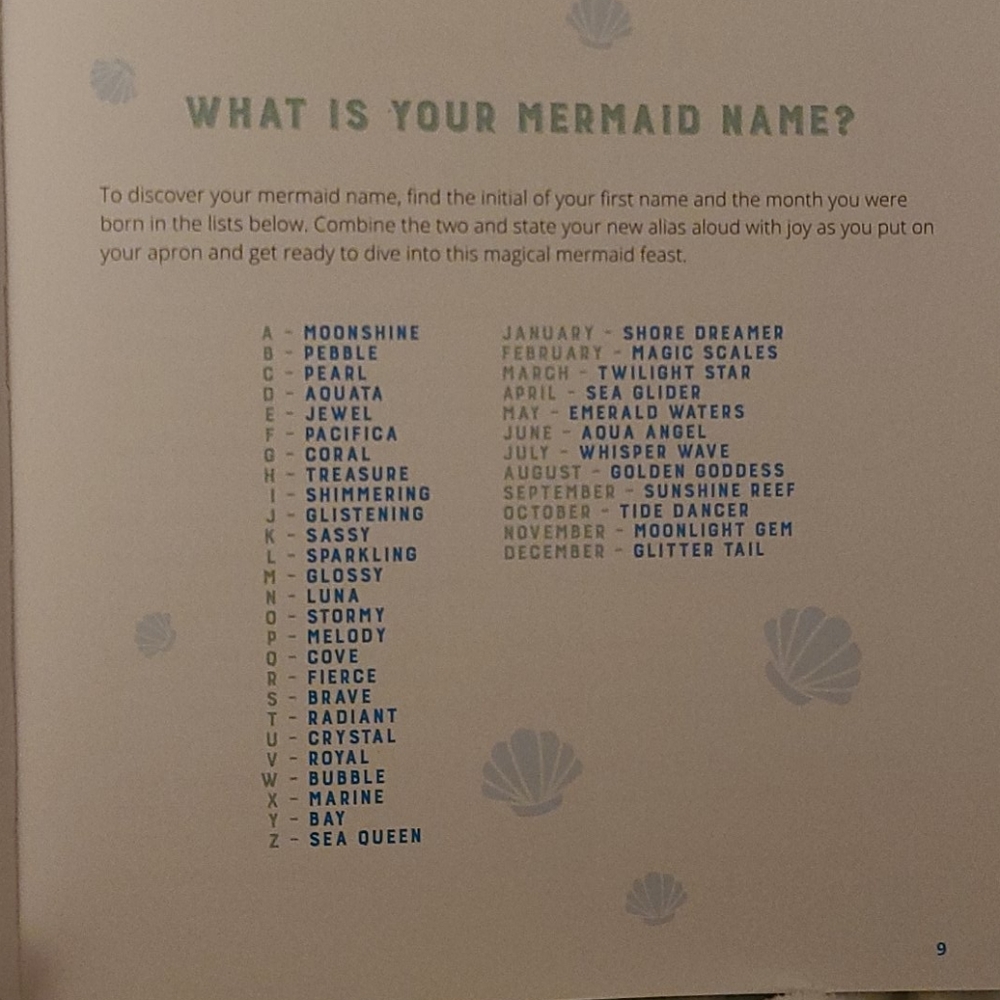 The Mermaid Cookbook 🧜‍♀️ - Picture 9 of 17